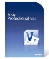 Microsoft Visio Professional 2010, OLP-D, GOV (D87-04960)